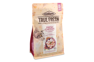 Корм д/котів Тру Фреш з куркою сухий 340г Карнілав