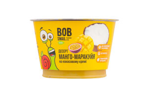 Десерт на кокосовом креме Манго-маракуйя Bob Snail ст 180г