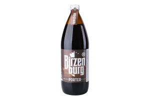 Пиво 1л 6% темне фільтроване пастеризоване Robust Porter Birzenburg пл