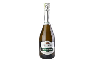 Вино ігристе 0.75л 12% біле брют Classic Bagrationi пл
