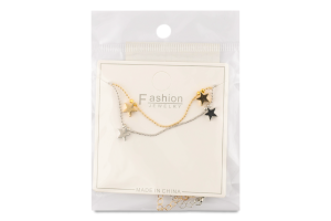 Браслет жовтий метал металевий 40см FHF1629