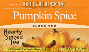 Bigelow Pumpkin Spice Black Tea - 18 CT