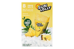 Морозиво рідке SUN LOLLY Ананас 8х60мл И186 (Данія)