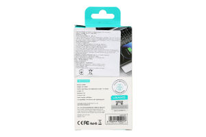 Дріт для зарядки та передачі даних білого кольору 2.4А 1м №SJ689USB02 Lightning Usams 1шт