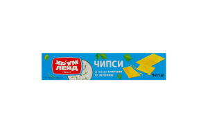 Чипси Хрум Ленд зі смаком сметани із зеленню