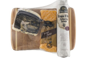 Boar's Head Old World Salame, Cheddar and Swiss Sampler