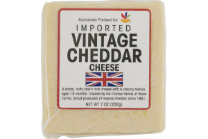 Ahold Imported Cheese Vintage Cheddar