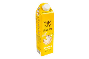 Напій банановий 1.9% на вівсяній основі ультрапастеризований Yommy т/п 1л