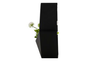 Вазон декоративний з квітами шестикутний настінний 22*15*10,5см в асортименті BMG