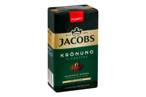 Кава натуральна смажена мелена Kronung Jacobs м/у 250г