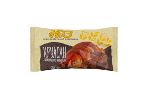 Круасан з шоколадною начинкою 60г НБХЗ