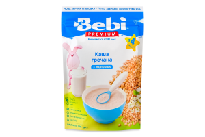 Каша молочна для дітей від 4міс Гречана Bebi Premium д/п 200г