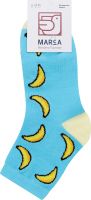 Шкарпетки жіночі Marca №42110 23-25 банан блакитний