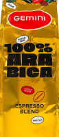 Кава натуральна смажена в зернах Espresso blend Gemini в/с м/у 1кг