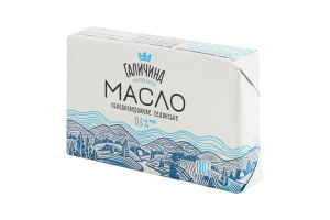 Масло сладкосливочное 72.6% Крестьянское Галичина м/у 180г