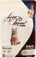 Корм д/дорослих котів Gourmet ягня курка риба сухий 2кг How Meow