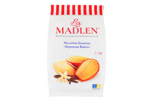 Мадленка бисквитная Сливочная ваниль La Madlen м/у 140г
