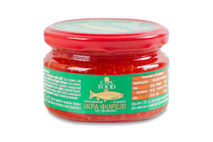 Икра капсулированная со вкусом форели Caps food с/б 200г