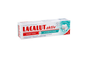 Паста зубная Защита десен&Чувствительность зубов Aktiv Lacalut 75мл