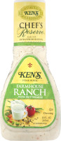 Ken's Steak House Chef's Reserve Dressing Farmhouse Ranch with Buttermilk
