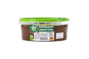 Повидло нестерилізоване Яблучне Garden Gadz в/с п/у 0.5кг