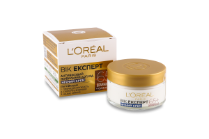 Крем для кожи лица ночной против морщин Возраст эксперт 65+ L'Oreal Paris 50мл