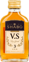 Бренді 0.1л 40% 3 зірки V.S Shabo пл