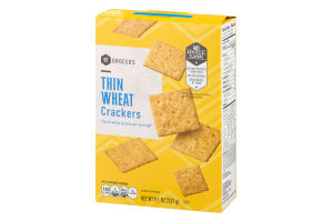 SE Grocers Thin Wheat Crackers