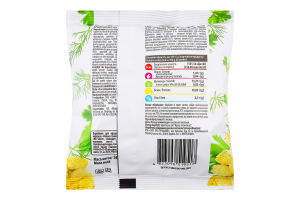 Сухарики пшеничні зі смаком сметани із зеленню Багети ТМ "1" м/у 50г