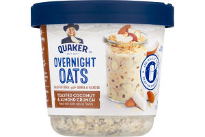 Quaker Overnight Oats Toasted Coconut & Almond Crunch