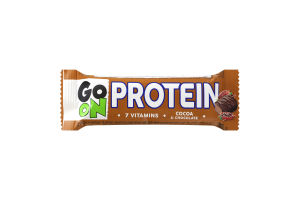 Батончик со вкусом какао в шоколаде Protein Go On Nutrition м/у 50г