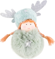 Прикраса ялинкова Дівчинка з ріжками в асортименті