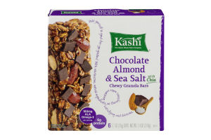 Kashi Chewy Granola Bars Chocolate Almond & Sea Salt - 6 CT