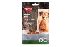 Ласощі д/собак Преміо Райс Чікен Боллс 80г Тріксі