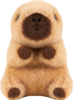 Игрушка мягкая для детей от 3лет 15см №37391 Капибара Лара Beanie babies TY 1шт