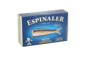 Сардини Espinaler маленькі в оливковій олії 10/12