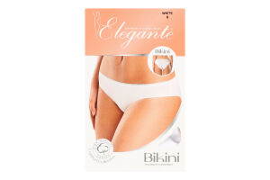 Труси жіночі Elegante 2001 bikini white S