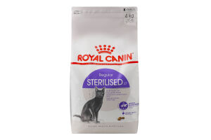 Корм сухий для стерилізованих котів Royal Canin м/у 4кг