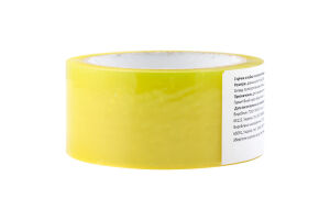 Лента клейкая полипропиленовая прозрачная 66м Didie 1шт