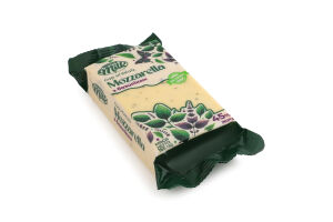 Сыр 45% мягкий с базиликом Mozzarella Lyubar Milk м/у 165г