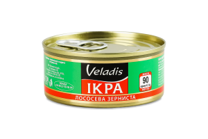 Икра лососевая зернистая Veladis ж/б 90г