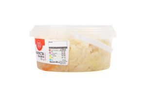 Капуста квашеная ТМ "1" ведро 400г