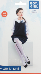 Колготи дитячі Boy&Girl Siesta 40den 158-164 black