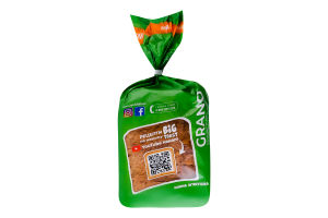 Хлеб нарезной тостовый цельнозерновой с пророщенными зернами пшеницы Grano Биг тост Київхліб м/у 500г