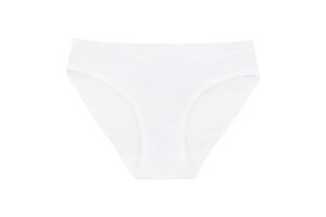 Труси д/дівчинки білі ажурна резинка р.92-140 Бібо