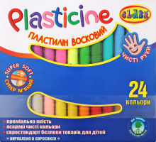 Пластилін Class Чисті руки 24 шт. ECO 7629С 400 г