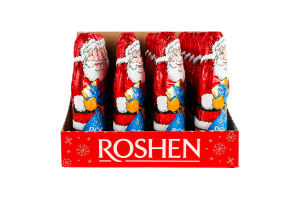 Фігура шоколадна молочна Святий Миколай Roshen м/у 40г