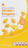 Ahold Cheddar Penguins Baked Snack Crackers