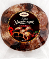 Пиріг Мак та вишня Український Цар хліб м/у 600г
