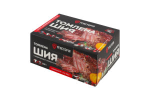 Шея из мраморной говядины томленая в соусе барбекю М'ясторія к/у 500г